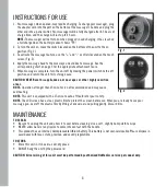 Preview for 4 page of HoMedics Therapist Select Plus Instruction Manual And  Warranty Information