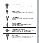 Preview for 5 page of HoMedics Therapist Select Plus Instruction Manual And  Warranty Information