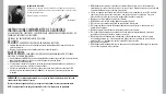 Preview for 12 page of HoMedics TONY LITTLE'S DESTRESS TOTAL BODY SHIATSU PLUS BM-SV100HTL Instruction Manual And  Warranty Information