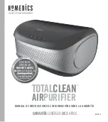 Предварительный просмотр 25 страницы HoMedics TOTAL CLEAN AP-DT10 Instruction Manual And  Warranty Information