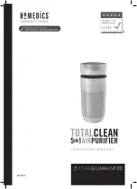 HoMedics Total Clean Instruction Manual preview