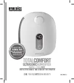 HoMedics TOTAL COMFORT UHE-WM350 Instruction Manual And  Warranty Information preview