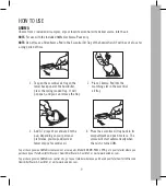 Preview for 9 page of HoMedics TOTAL COMFORT UHE-WM350 Instruction Manual And  Warranty Information