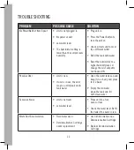 Preview for 12 page of HoMedics TOTAL COMFORT UHE-WM350 Instruction Manual And  Warranty Information