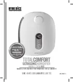 Preview for 15 page of HoMedics TOTAL COMFORT UHE-WM350 Instruction Manual And  Warranty Information