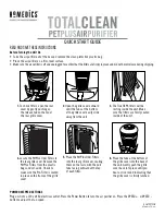 Preview for 1 page of HoMedics TotalClean PetPlus Quick Start Manual