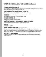 Preview for 18 page of HoMedics TOTALCOMFORT UHE-WM16 Instruction Manual And  Warranty Information