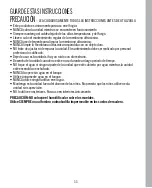 Preview for 33 page of HoMedics TOTALCOMFORT UHE-WM16 Instruction Manual And  Warranty Information