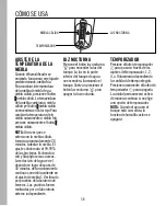 Preview for 38 page of HoMedics TOTALCOMFORT UHE-WM16 Instruction Manual And  Warranty Information