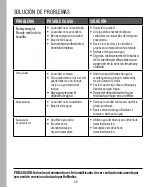 Preview for 44 page of HoMedics TOTALCOMFORT UHE-WM16 Instruction Manual And  Warranty Information