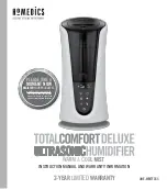 HoMedics TotalComfort UHE-WMTF185 Instruction Manual preview