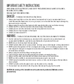 Preview for 2 page of HoMedics TotalComfort UHE-WMTF185 Instruction Manual