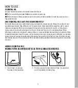 Preview for 9 page of HoMedics TotalComfort UHE-WMTF185 Instruction Manual