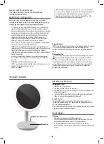 Предварительный просмотр 2 страницы HoMedics TOUCH&GLOW MIR-SR820-EU Instruction Manual