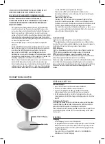 Предварительный просмотр 4 страницы HoMedics TOUCH&GLOW MIR-SR820-EU Instruction Manual