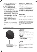 Предварительный просмотр 6 страницы HoMedics TOUCH&GLOW MIR-SR820-EU Instruction Manual