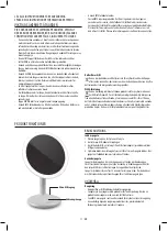 Предварительный просмотр 11 страницы HoMedics TOUCH&GLOW MIR-SR820-EU Instruction Manual