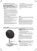 Предварительный просмотр 13 страницы HoMedics TOUCH&GLOW MIR-SR820-EU Instruction Manual