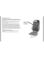 Предварительный просмотр 9 страницы HoMedics Triple Shiatsu Pro Instruction Manual And  Warranty Information