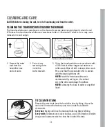 Preview for 11 page of HoMedics UHE-CM18 Instruction Manual