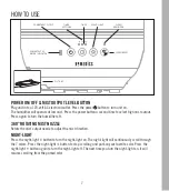 Предварительный просмотр 7 страницы HoMedics UHE-CM180 Instruction Manual And  Warranty Information