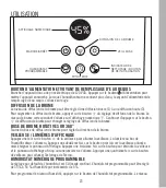 Preview for 23 page of HoMedics UHE-CMTF91 Instruction Manual And  Warranty Information