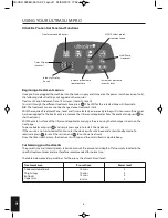 Preview for 8 page of HoMedics UltraSlim Pro Instruction Manual