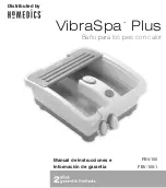 Предварительный просмотр 10 страницы HoMedics VibraSpa Plus FBV-100 Instruction Manual And  Warranty Information