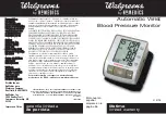 Предварительный просмотр 1 страницы HoMedics Walgreens 518728 Manual