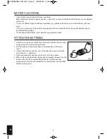 Preview for 6 page of HoMedics WDB-300-EU Instruction Manual