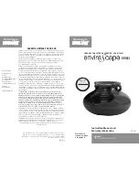 HoMedics WF-VIVI Instruction Manual And Warranty preview