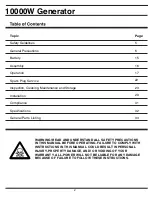 Предварительный просмотр 2 страницы HomeDieselPower 000W Owner'S Manual