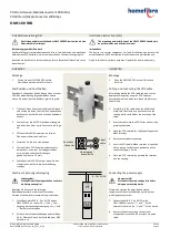 Preview for 1 page of Homefibre OMC 100 REG Installation Instructions