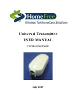 Preview for 1 page of HomeFree Systems QUX-UTX-830 User Manual