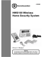 HomeGuardian HWS100 Owner'S Manual предпросмотр