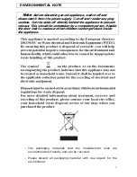 Preview for 3 page of HomeKing DWI605 User Manual