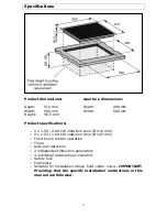 Предварительный просмотр 8 страницы HomeKing HHI600 User Manual