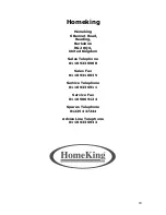 Preview for 24 page of HomeKing HRTT485W User Manual