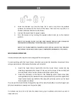 Preview for 26 page of HOMEKRAFT HKMIXPLAROTARY User Manual