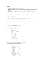 Предварительный просмотр 3 страницы HOMELEADER L34-004 Instruction Manual