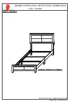 Предварительный просмотр 3 страницы Homelegance 1525T-1 Assembly Instruction