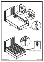 Preview for 2 page of Homelegance 1570GYK -3EK Assembly Instruction