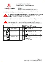 Предварительный просмотр 1 страницы Homelegance 2059-T Assembly Instruction