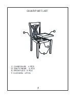 Предварительный просмотр 4 страницы Homelegance 2459 Assembly Instructions Manual