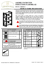 Предварительный просмотр 1 страницы Homelegance 36060NM-16 Assembly Instruction