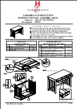 Homelegance 4522WH-15 Assembly Instructions предпросмотр