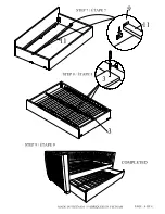 Предварительный просмотр 4 страницы Homelegance 4986-A Assembly Instruction