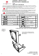 Предварительный просмотр 1 страницы Homelegance 5735S Assembly Instructions