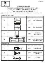 Предварительный просмотр 1 страницы Homelegance 9413IN Assembly Instruction