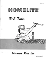 Preview for 1 page of Homelite 24783-3 Illustrated Parts List